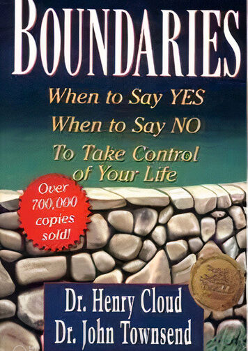 Boundaries when to say yes image book