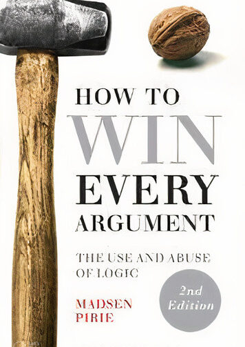 How to Win Every Argument book