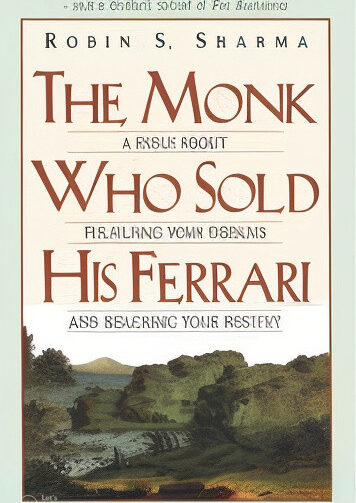 The Monk Who Sold His Ferrari image book